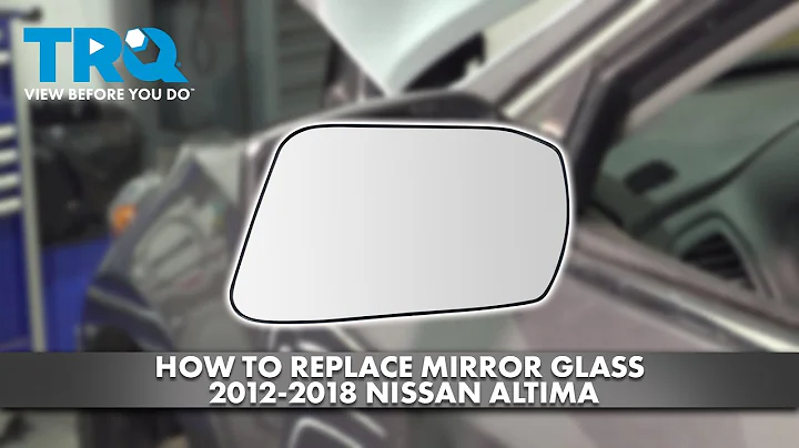 How to Replace Mirror Glass 2012-2018 Nissan Altima
