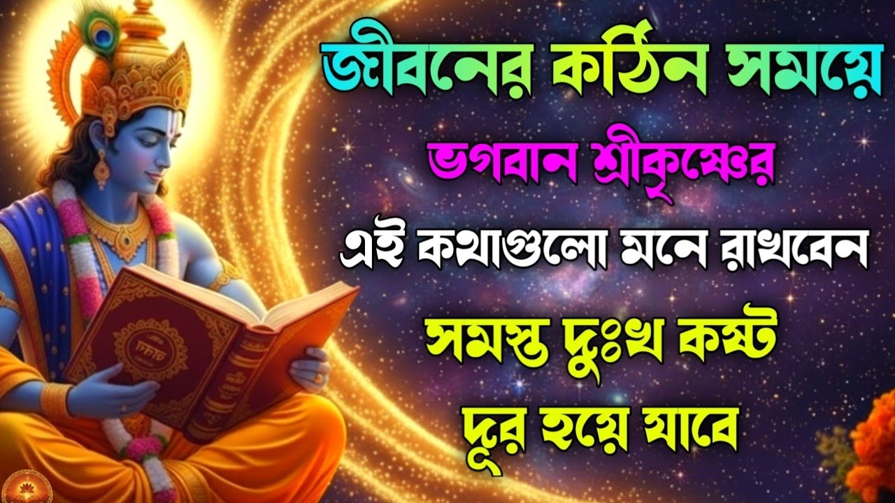 ভগবত গীতা || ভগবান শ্রীকৃষ্ণের অমূল্য বাণী কথা, একবার শুনুন || Srimad bhagawat geeta saar in Bengali