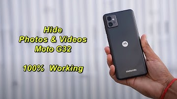 How to Hide Photo & Videos in Motorola G32 l Hide Photo & Videos in Moto G32