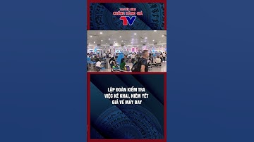 Lập đoàn kiểm tra việc kê khai, niêm yết giá vé máy bay