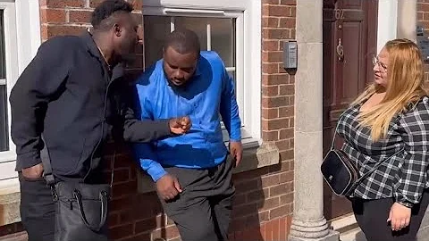 Investor Sabinus follow oyinbo woman | Oga Sabinus