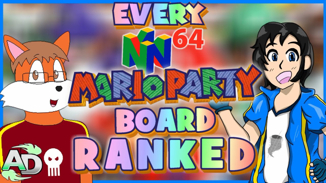 Every N64 Mario Party Board Ranked