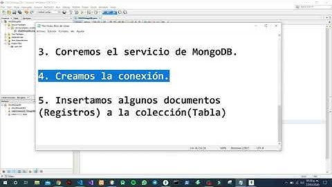 (CREATE) CRUD MongoDB en Java usando Apache NetBeans