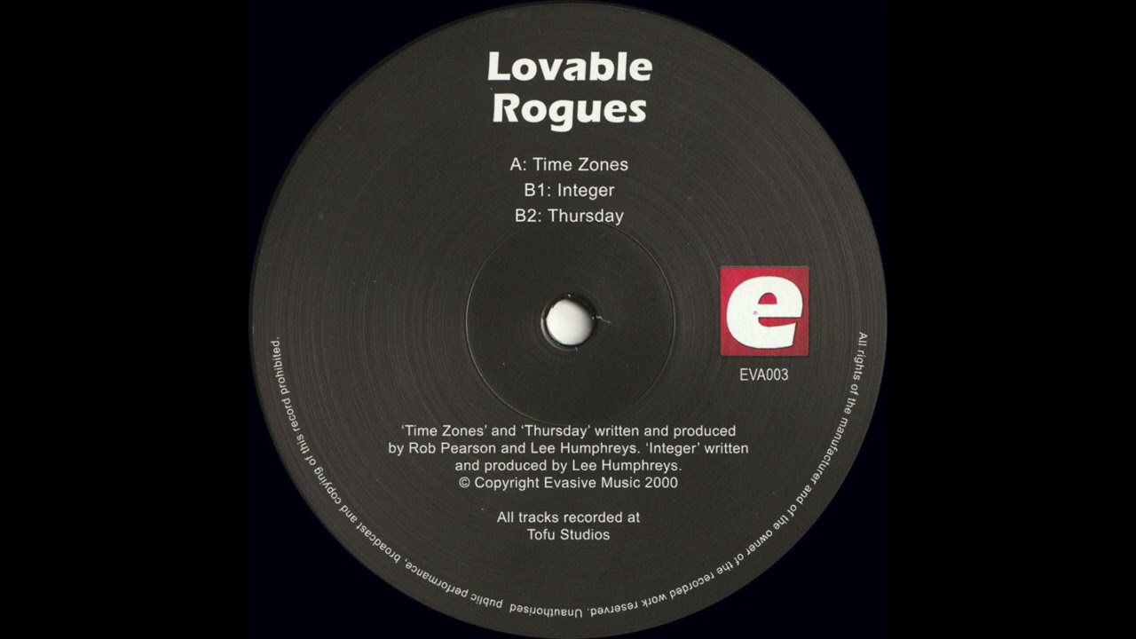 Lovable Rogues - Time Zones (EVA003)