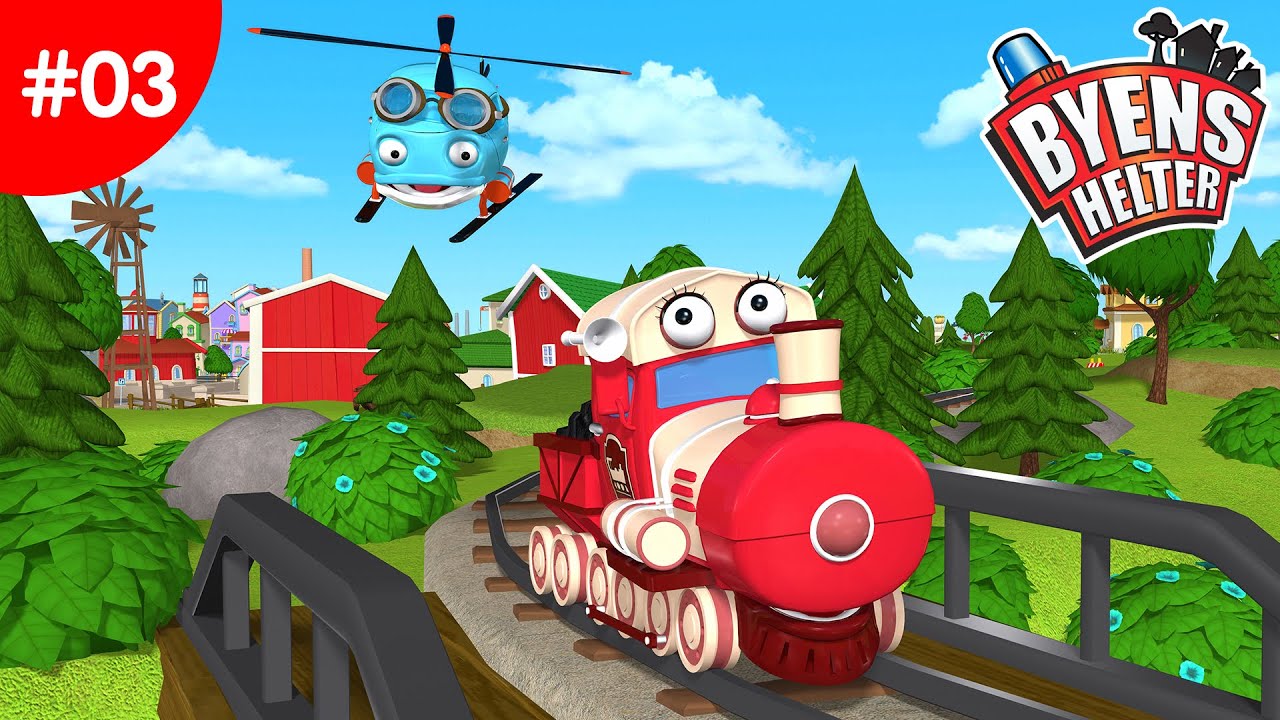 Byens Helter | 03 Togeventyret! | Tegnefilm for Småbarn | Animasjonsserie for Småbarn