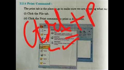 NCERT class10 unit3 digital documentation word processing advanced How to create save,open,Print doc