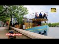 Party Boat On The Thames River in London -  Helicopter Rescue - Lambeth - Walking London [4K] *66