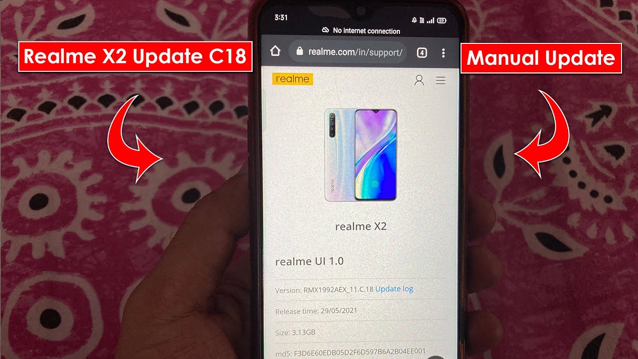 Realme X2 Update C 18 Manual Update Features Battery | BhushanDroid