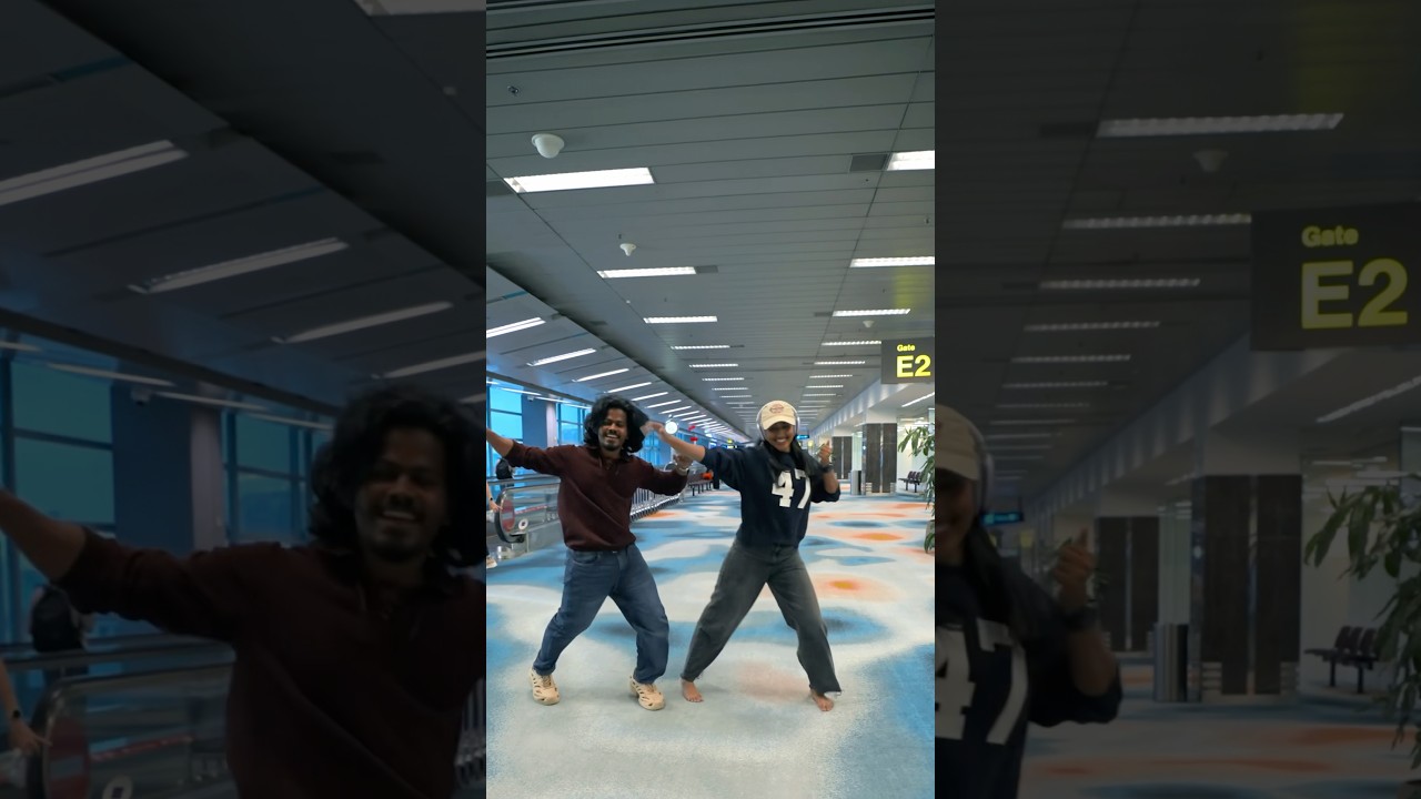 Three years of us, and it’s still the same unplanned choreography. #RnD #Raja #DeepikaVenkatachalam