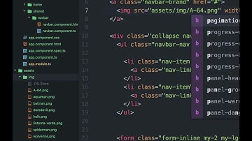 49  Configurando el navbar y otros componentes Angular