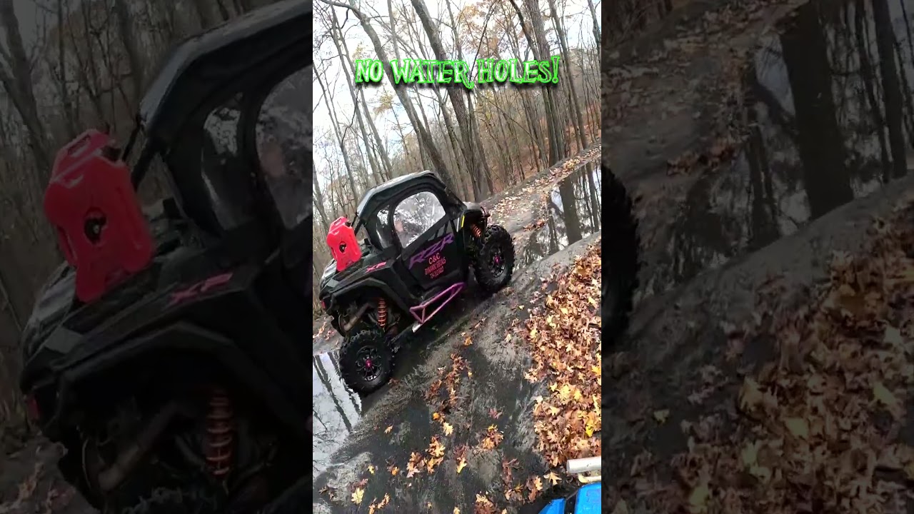 No water holes! - Can Am Renegade 1000xxc - Polaris scrambler 850 XP - Lost trails PA