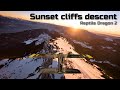 Sunset cliffs descent - FPV - Dragon 2 - GoPro Hero 6