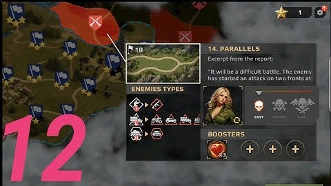 WWII Defence: RTS Army TD Game - Gameplay Walkthrough Part 12 - Level 14 ( Easy ) 