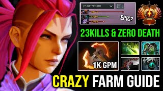 REASON Why You Don't Let 9K Anti Mage Free Farm | Crazy Gold Hack 2x Enemy Networth 23Kills DotA 2