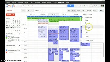 Check and adjust Google Calendar