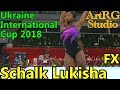 SCHALK Lukisha RSA FX AA Ukraine International Cup 2018