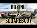 Buying a Squarebody GMC 3+3 and towing it home with a High Sierra