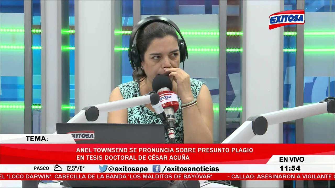 Acalorada entrevista de Milagros Leiva a Anel Towsend por plagios de Acuña