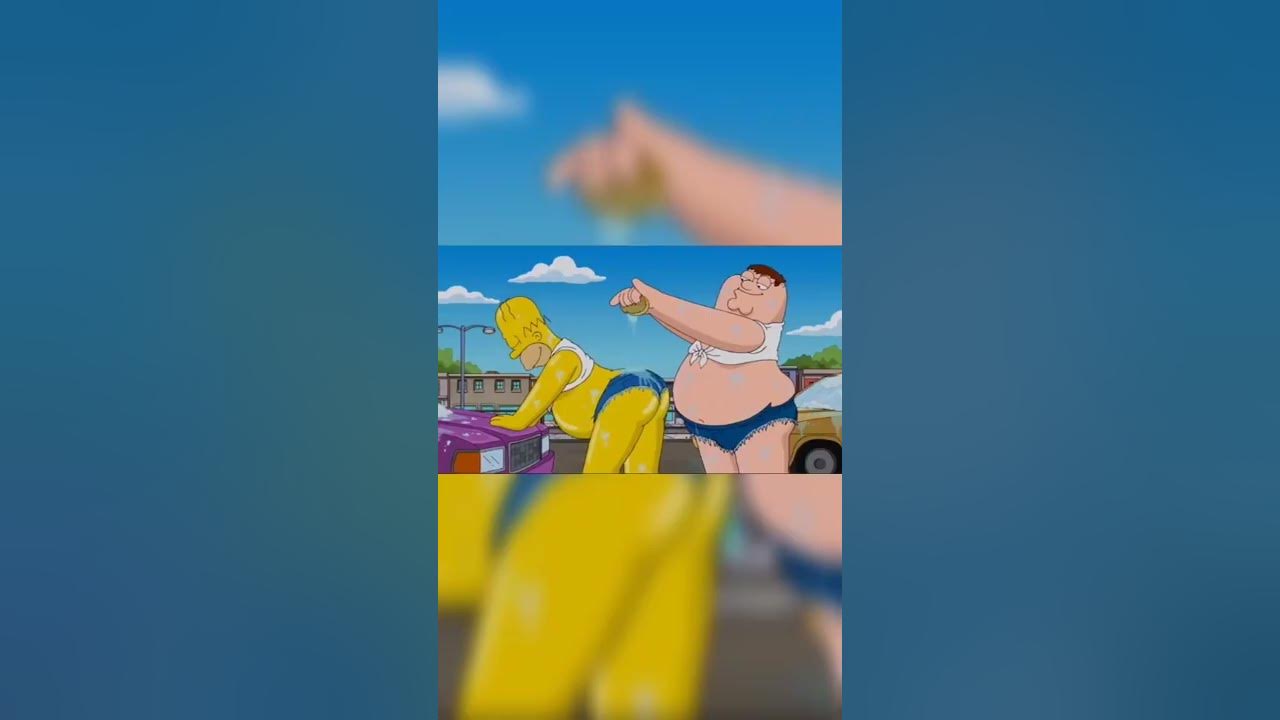 Гомер симпсон на машине звезды