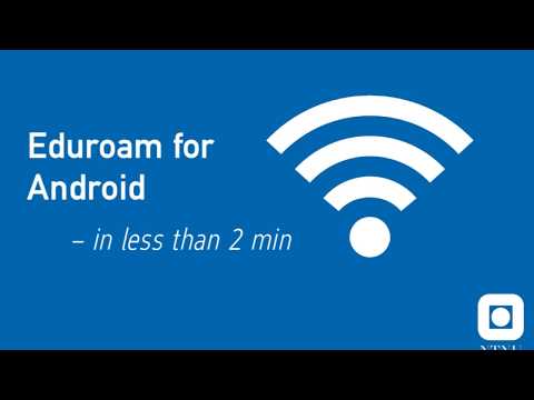 Eduroam for Android: English