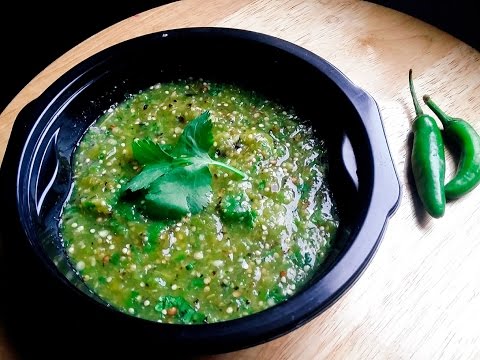 Salsa Verde | Roasted Tomatillo Salsa | Episode 53