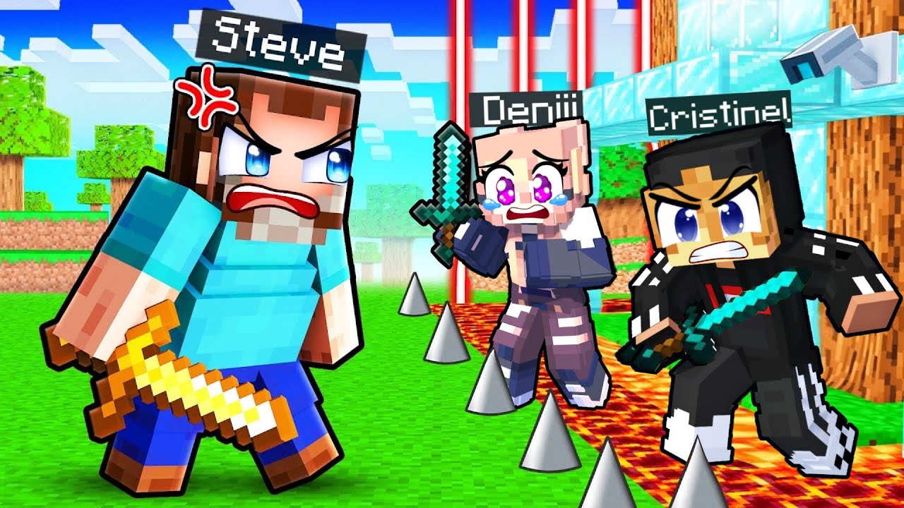 Minecraft FILMUL vs Baza SECURIZATA!