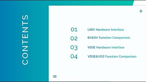 LX6V 1st Training Class: Hardware Introduction and Function Comparison