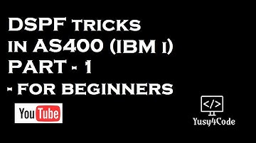 AS400 DSPF tricks - Overlay, Read & Write