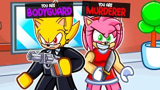 Hiring a SUPER SONIC BODYGUARD In Roblox