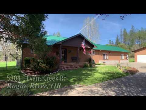 5304 E Evans Creek Rd, Rogue River, OR home video tour