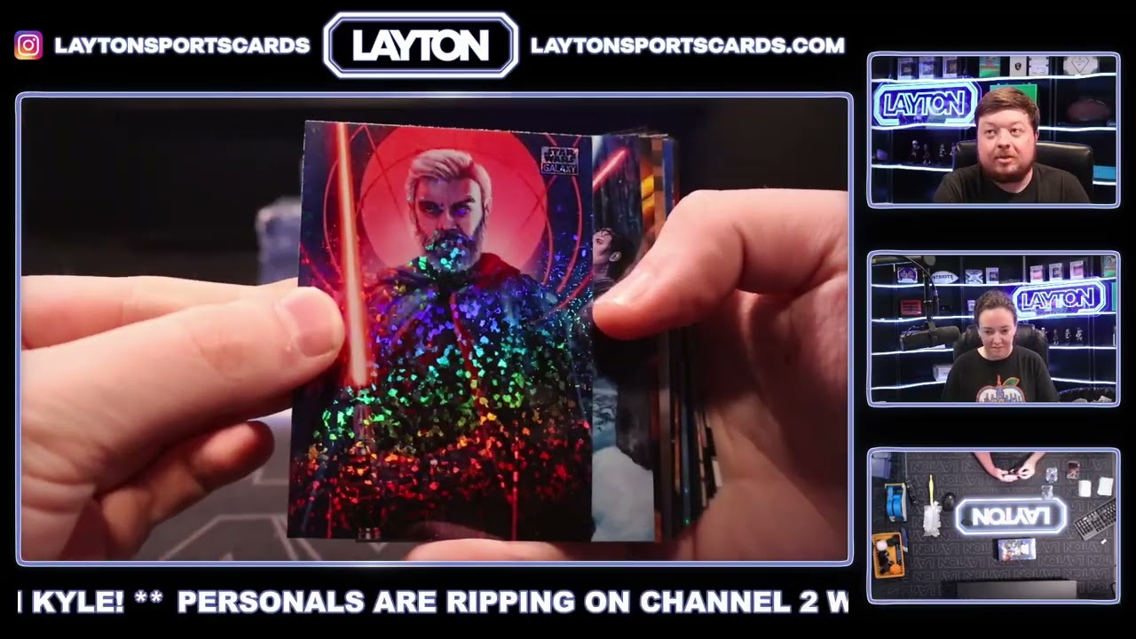Thumbnail for 2026 Topps Star Wars Chrome Galaxy Hobby 3 Box Break #14 RANDOM LETTER STYLE