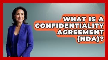 What Is A Confidentiality Agreement (NDA)? - Admin Career Guide