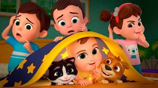 A Scary Night Outside | Ten in the Bed | Nursery Rhymes