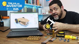 Modelagem 3D para Cortadora a Laser em 2D,  Será que Dá Certo? #TrilhaDoInventor