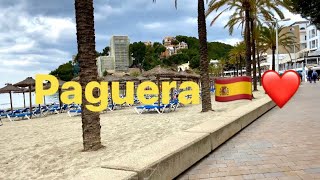 Paguera ❤️ am Abend 🌅 Mallorca best Place 🇪🇸 Boulevard ❤️ Tora & Palmira Beach 🌴viele Touris 🏖️