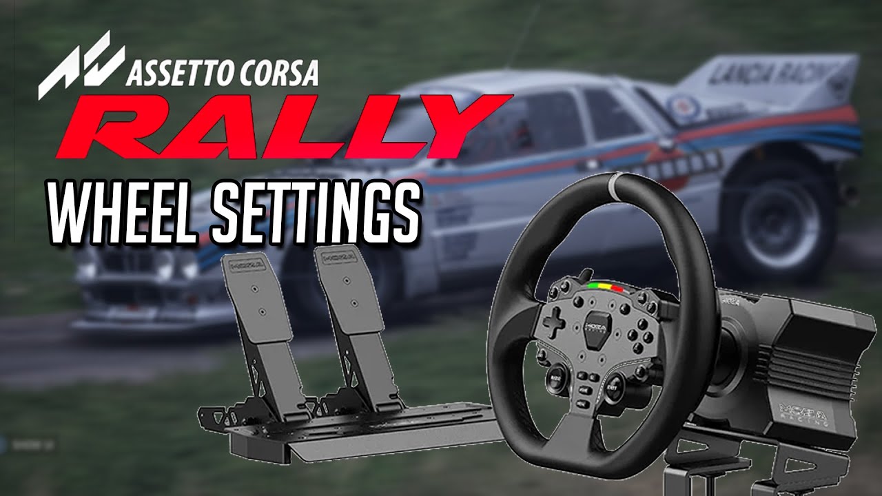 [OUTDATED] Assetto Corsa Rally Moza R5 Wheel Settings - YouTube