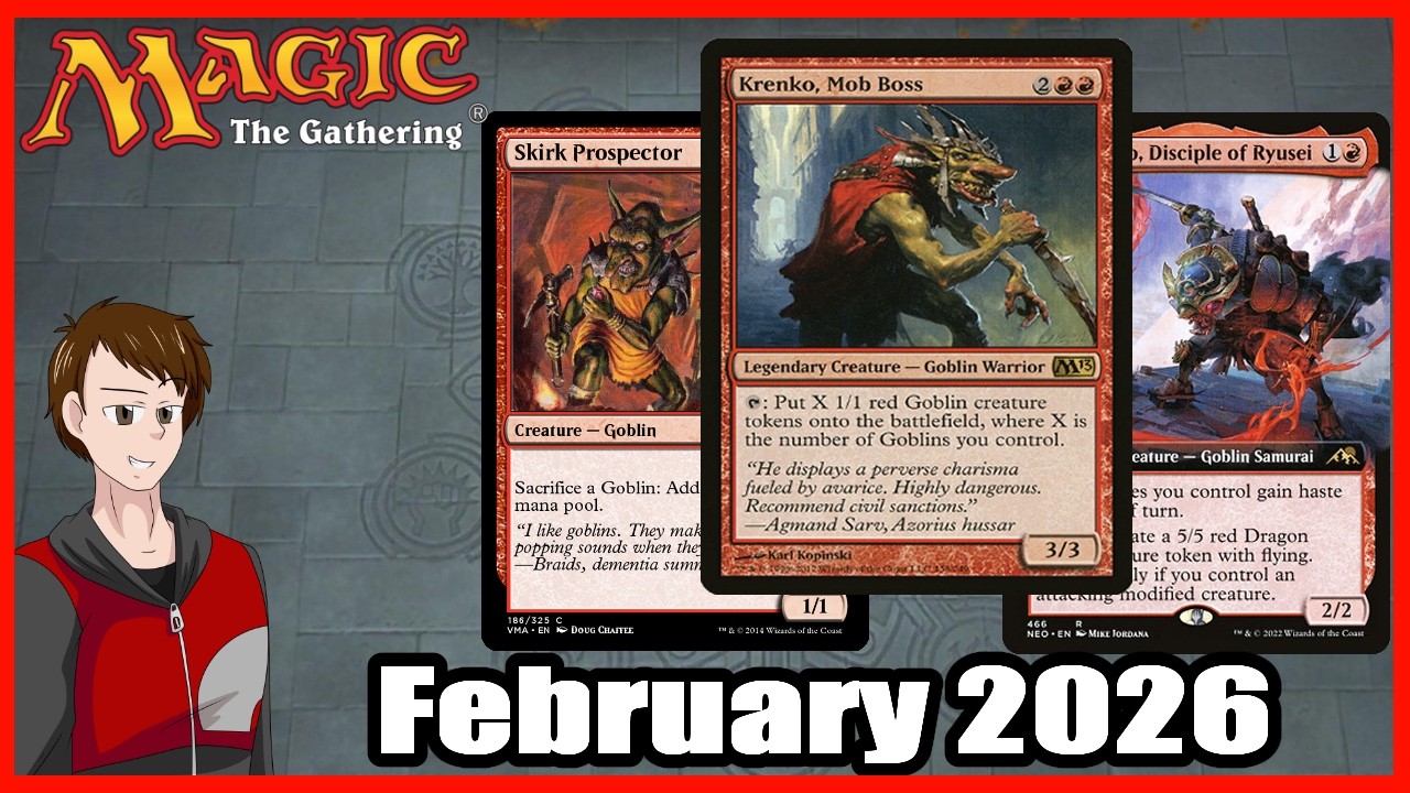 mtg krenko commander deck Krenko, Mob Boss Commander Deck GOBLINS Deck Pre-Built Ready-to-Play Magic Alt