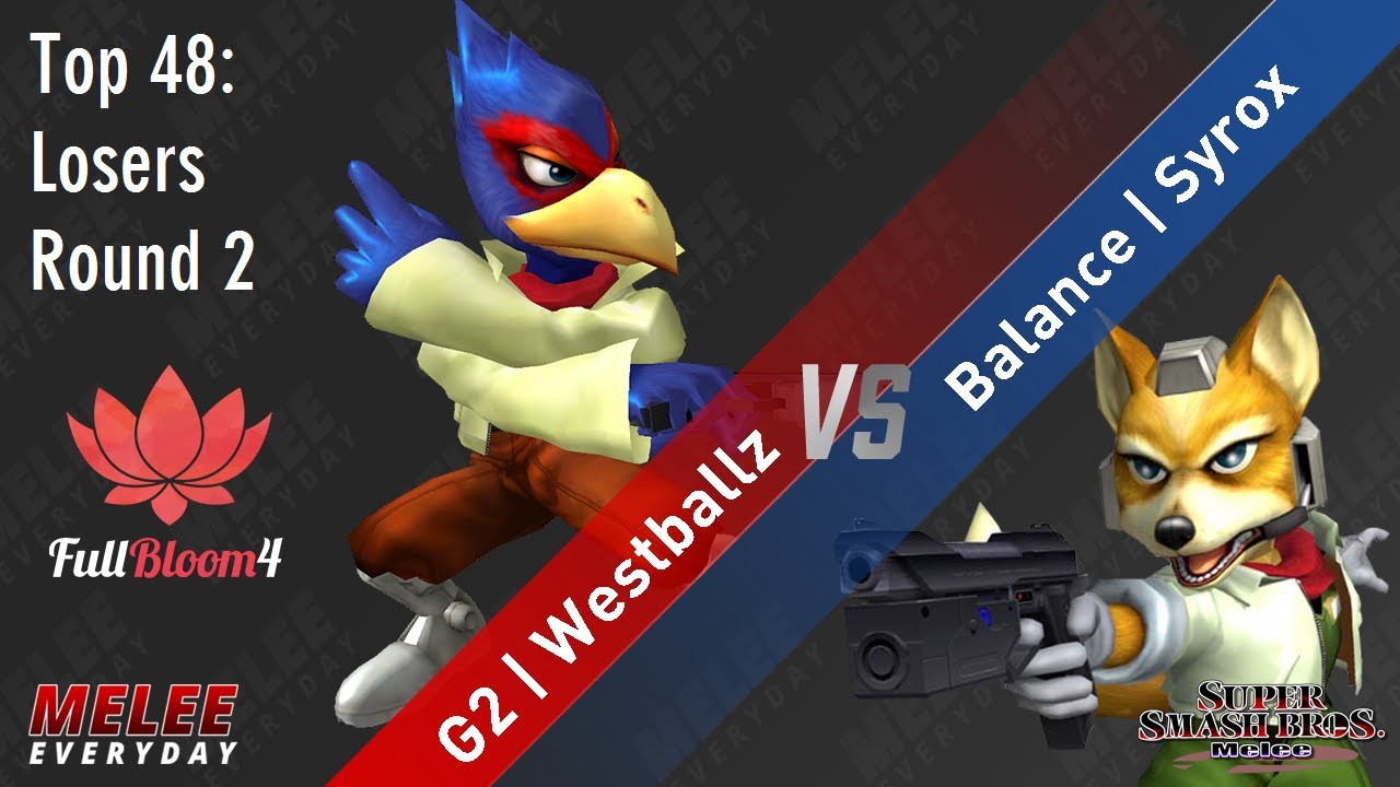 Full Bloom 4 - G2 | Westballz (Falco) vs. Balance | Syrox (Fox) - SSBM - Top 48 - Losers R2