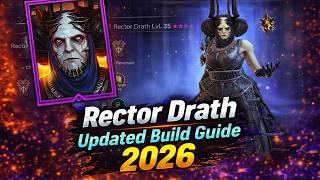 Rector Drath Best Free Epic Healer & Reviver to Build in 2026 Gameplay Guide [ Raid Shadow Legends ]