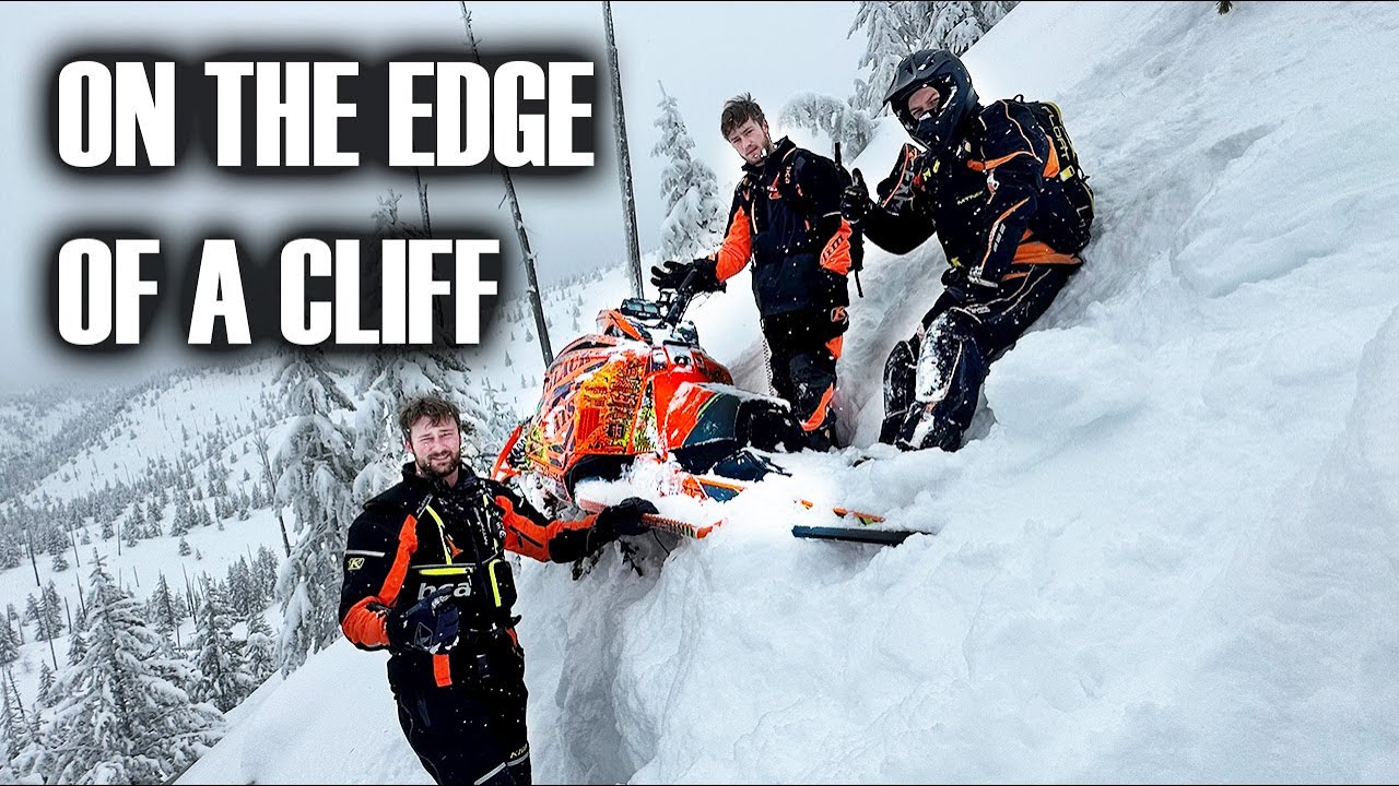 Boondocking in the Canyon ║ West Yellowstone Snowmobiling