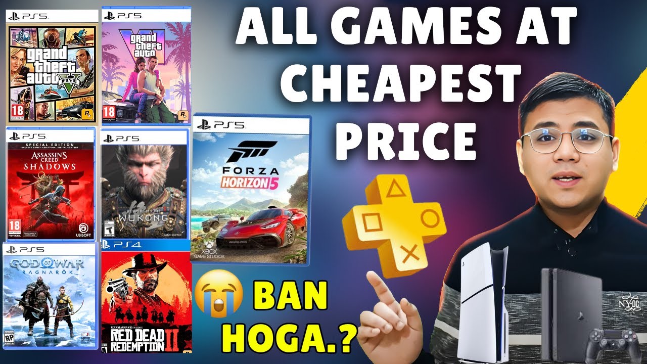 PS5 And PS4 Games At Cheap Price | PlayStation Digital Games | PSN, OFFLINE & Rent