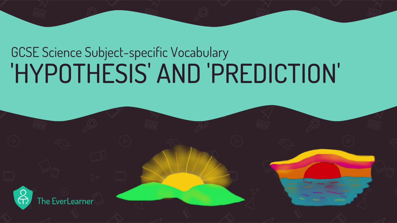 hypothesis definition gcse