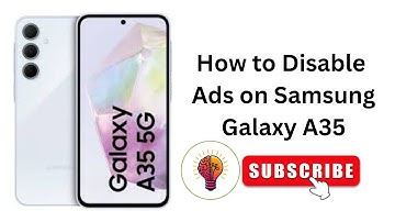 How to Disable Ads on Samsung Galaxy A35 | Block Ads on Samsung Galaxy A35 5G