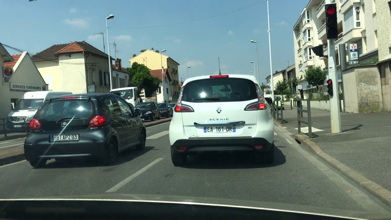 Traversée de Neuilly-sur-Marne, sud/nord, via centre et Fauvettes, de Noisy-le-Grand à Villemomble