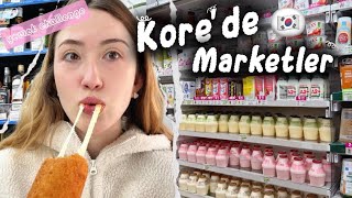 Tüm Gün Sadece Kore Marketinden Beslenmek