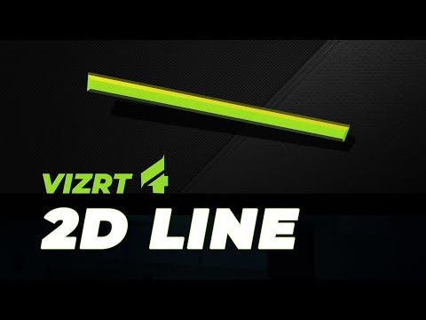 Vizrt 4 2D Line Tutorial