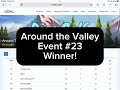 Around the Valley, Event #23 Winner! : Disc Golf Valley