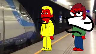 Evil Yellow Horse And Evil Boris Misbehaves On The Way To Pittsburgh By Pendolinogrounded Part 1