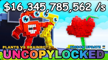🧟 (UNCOPYLOCKED) Plants VS Brainrots | Roblox Studio (2025)