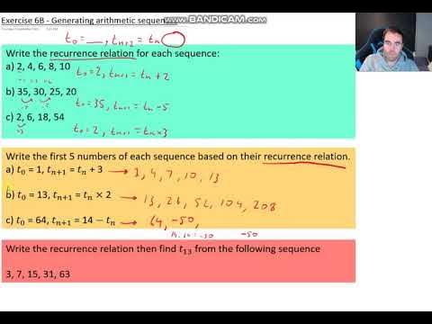 Year 11 General Maths - Recurrence relations - YouTube